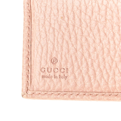 Gucci Dollar Calfskin Double G French Flap Wallet Perfect Pink 7 of 8