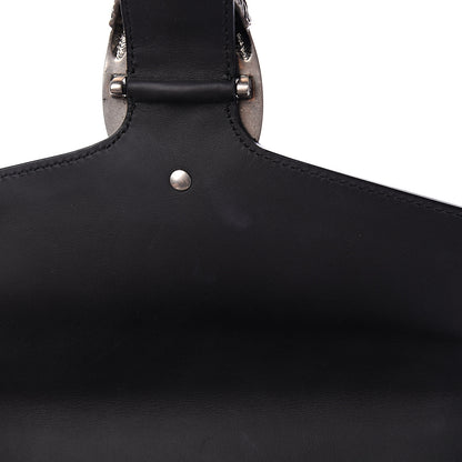 Gucci Suede Medium Dionysus Shoulder Bag Black 10 of 12