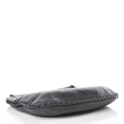 Bottega Veneta Cervo Braided Mini Veneta Hobo Black 4 of 10