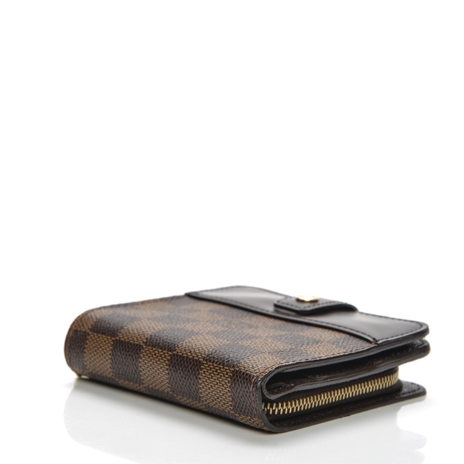 Louis Vuitton Damier Ebene Zippe Zipped Compact Wallet 4 of 7