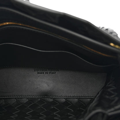 Bottega Veneta Nappa Intrecciato Small Andiamo Shoulder Bag Black 6 of 11