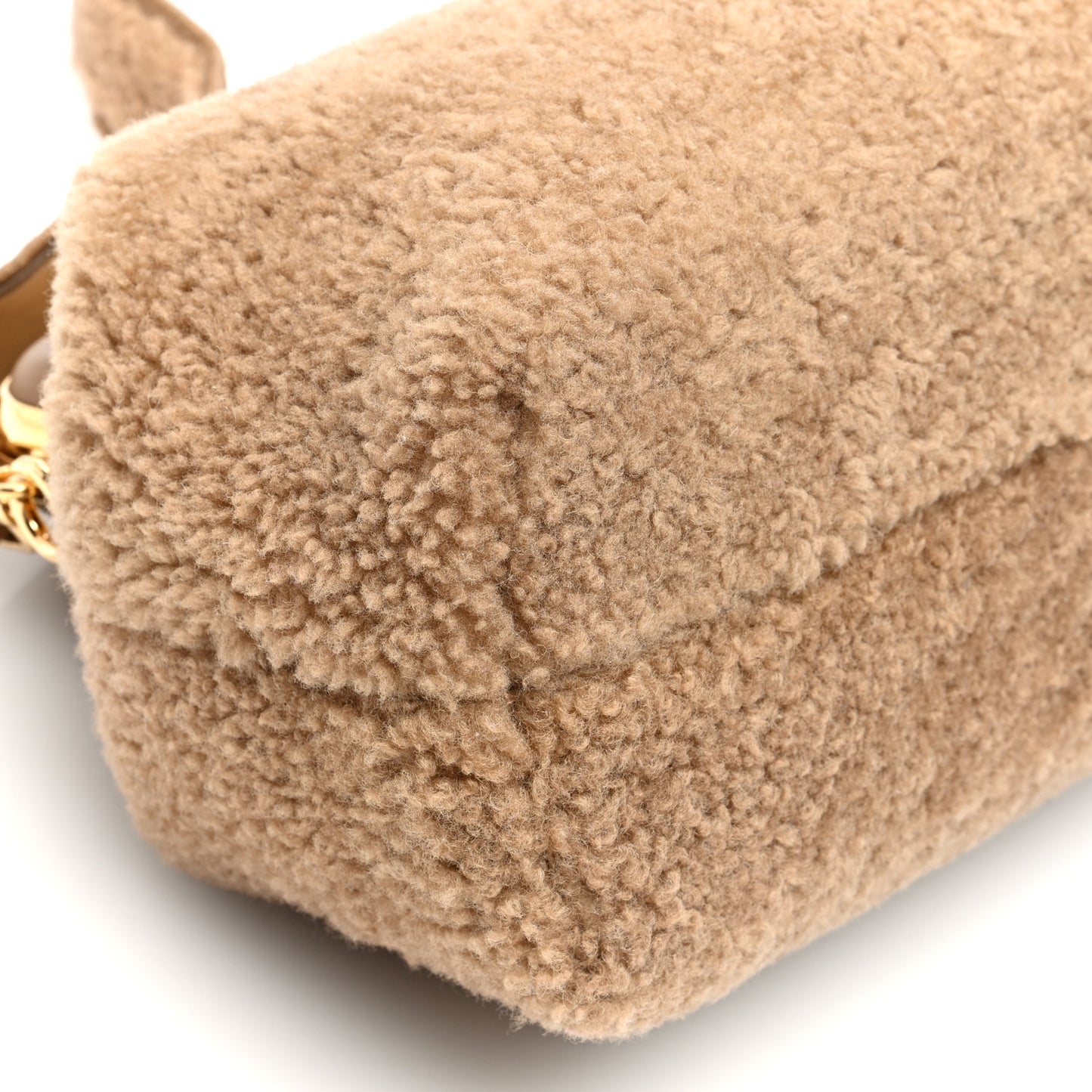 Shearling Medium Fendi First Camel