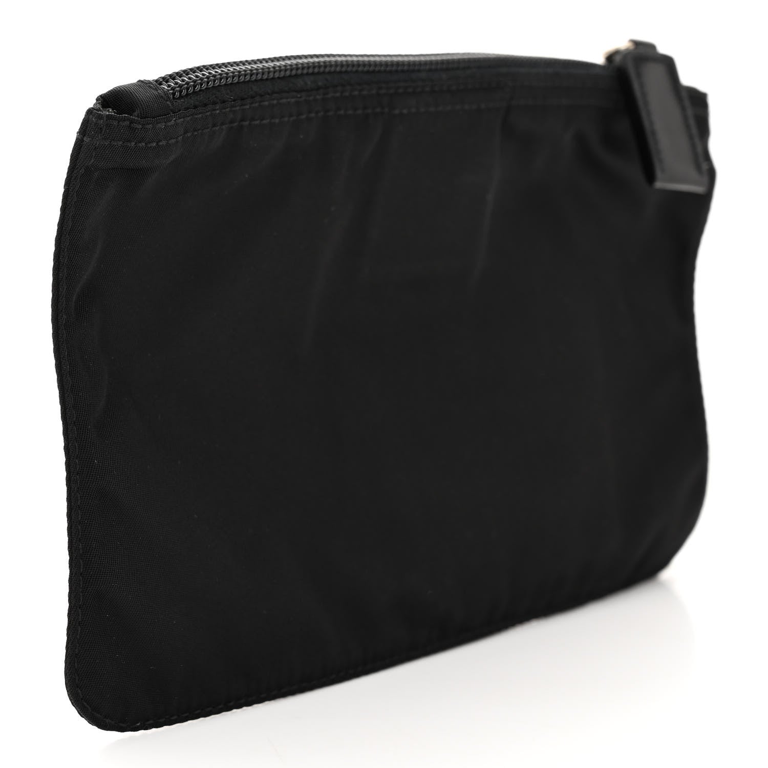 Prada Nylon Tessuto Pencil Pouch Black 3 of 7