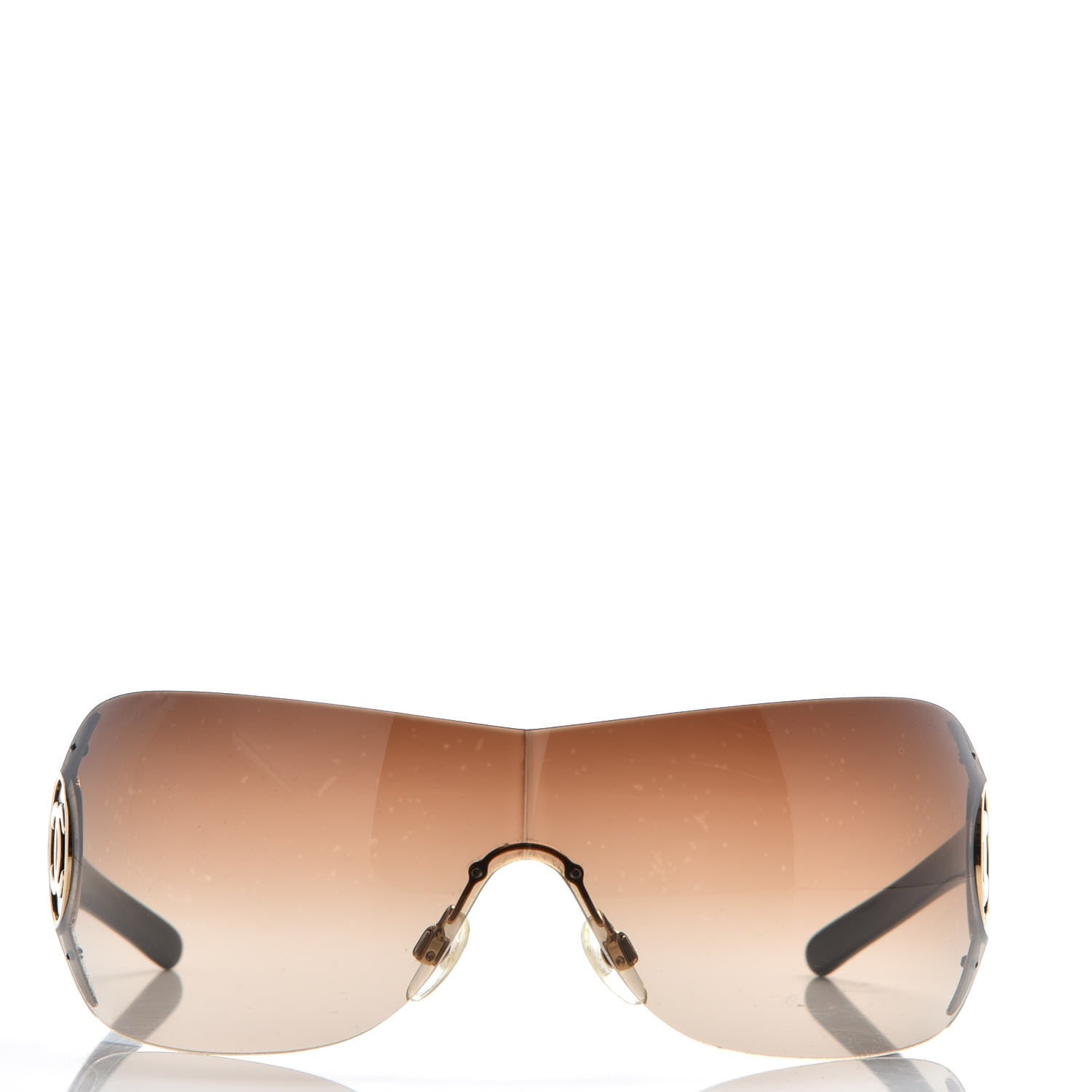 Chanel CC Sunglasses 4145 Brown 3 of 9