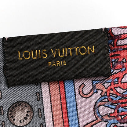 Louis Vuitton Silk Monogram Map Bandeau Rose Poudre 3 of 5