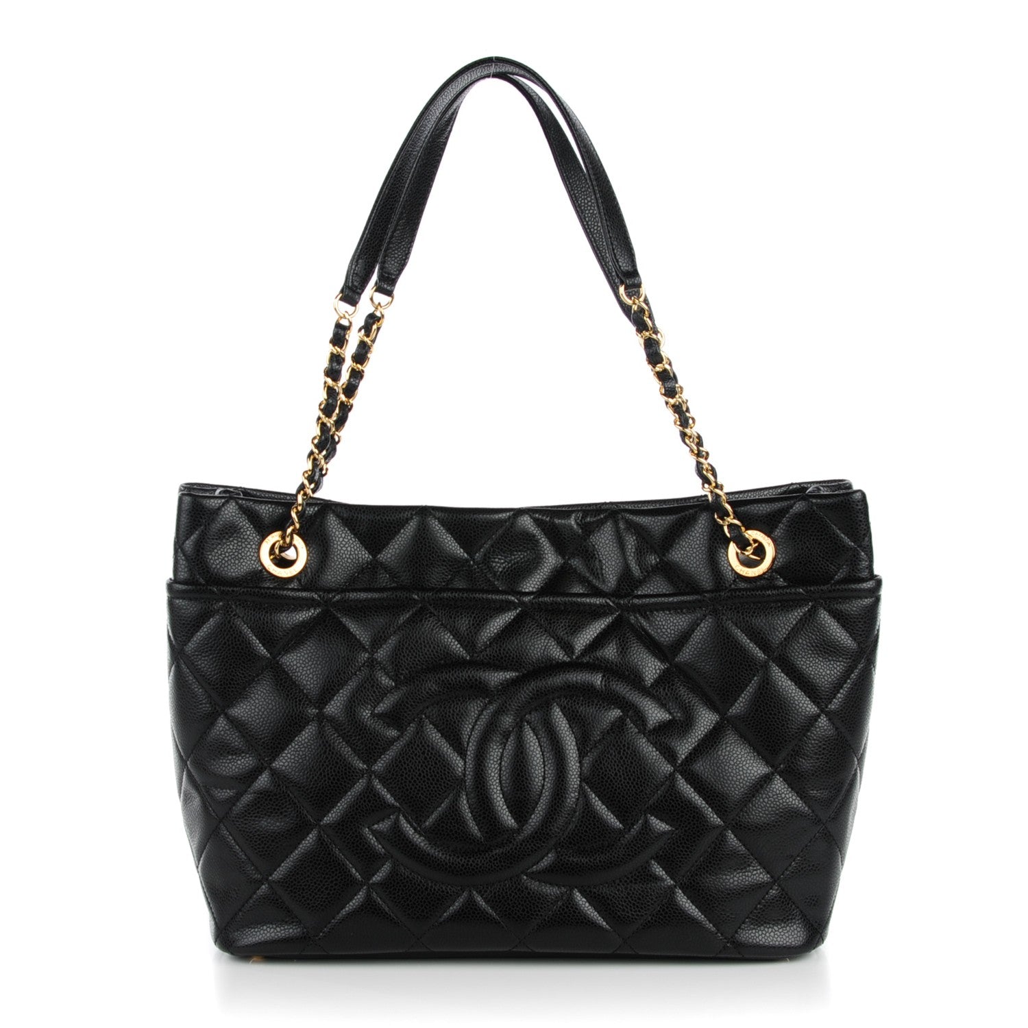 Chanel Caviar Quilted CC Timeless Soft Hobo Black 1 of 8