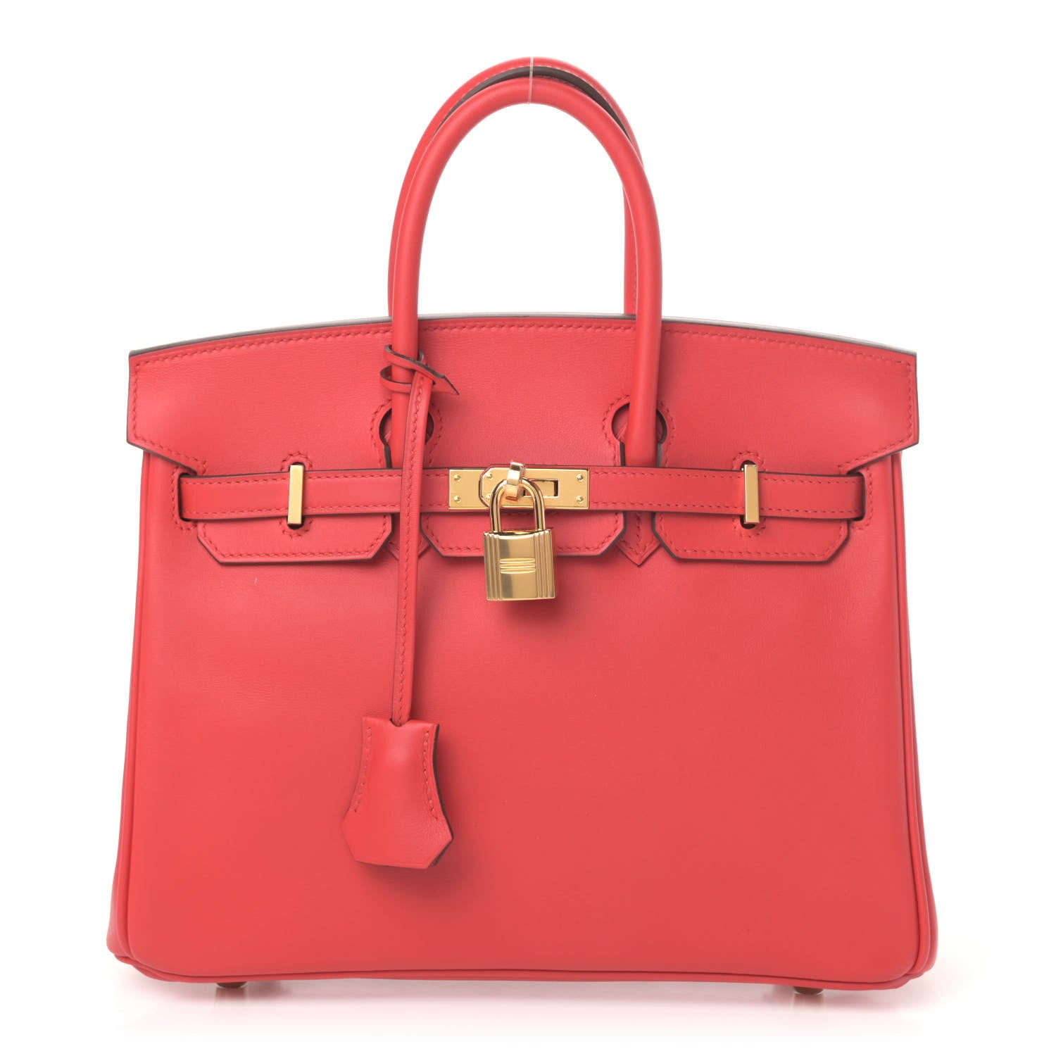 Hermes Veau Jonathan Birkin 25 Rouge De Coeur 1 of 9