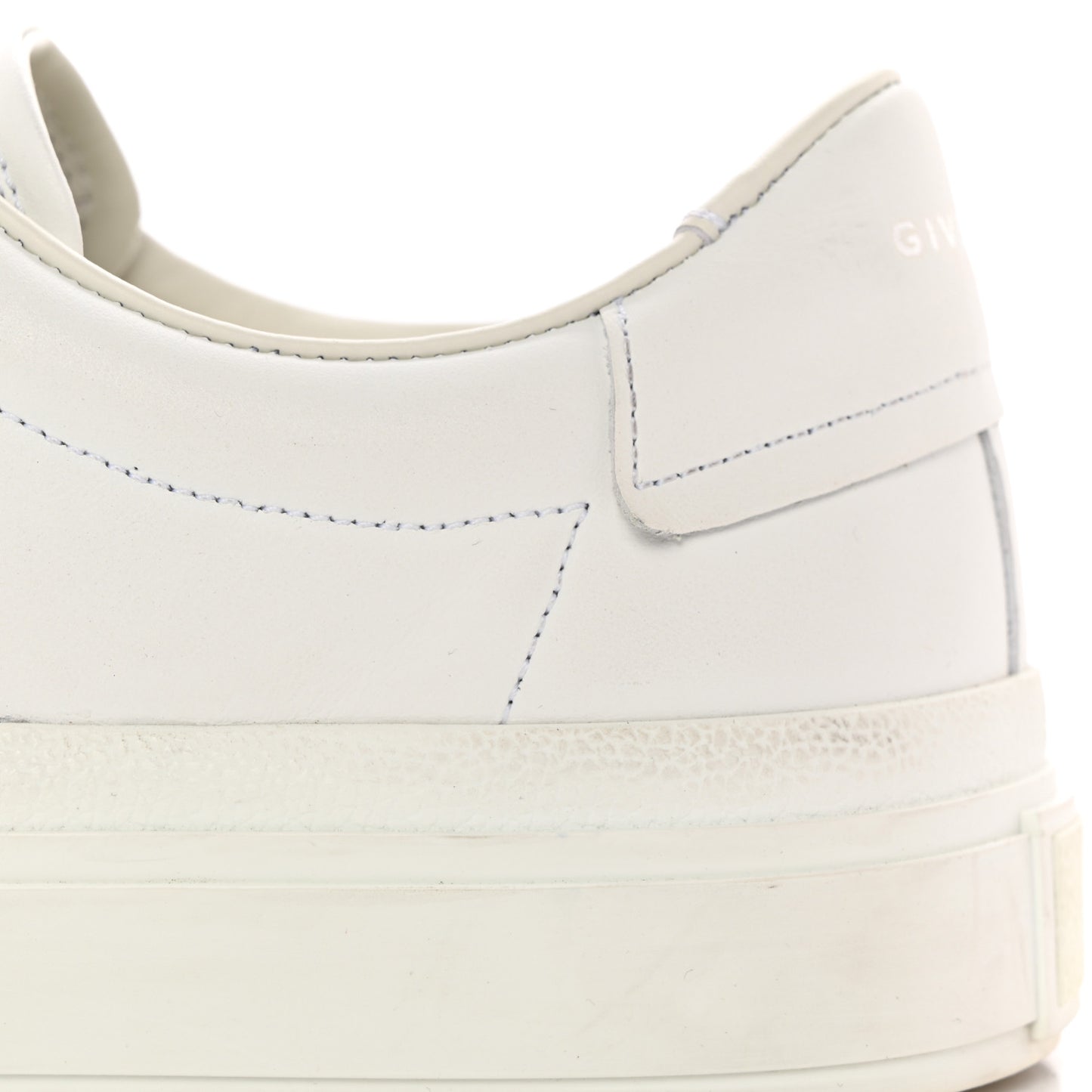 Calfskin Band Logo Womens Urban Street Sneakers 39 White Black