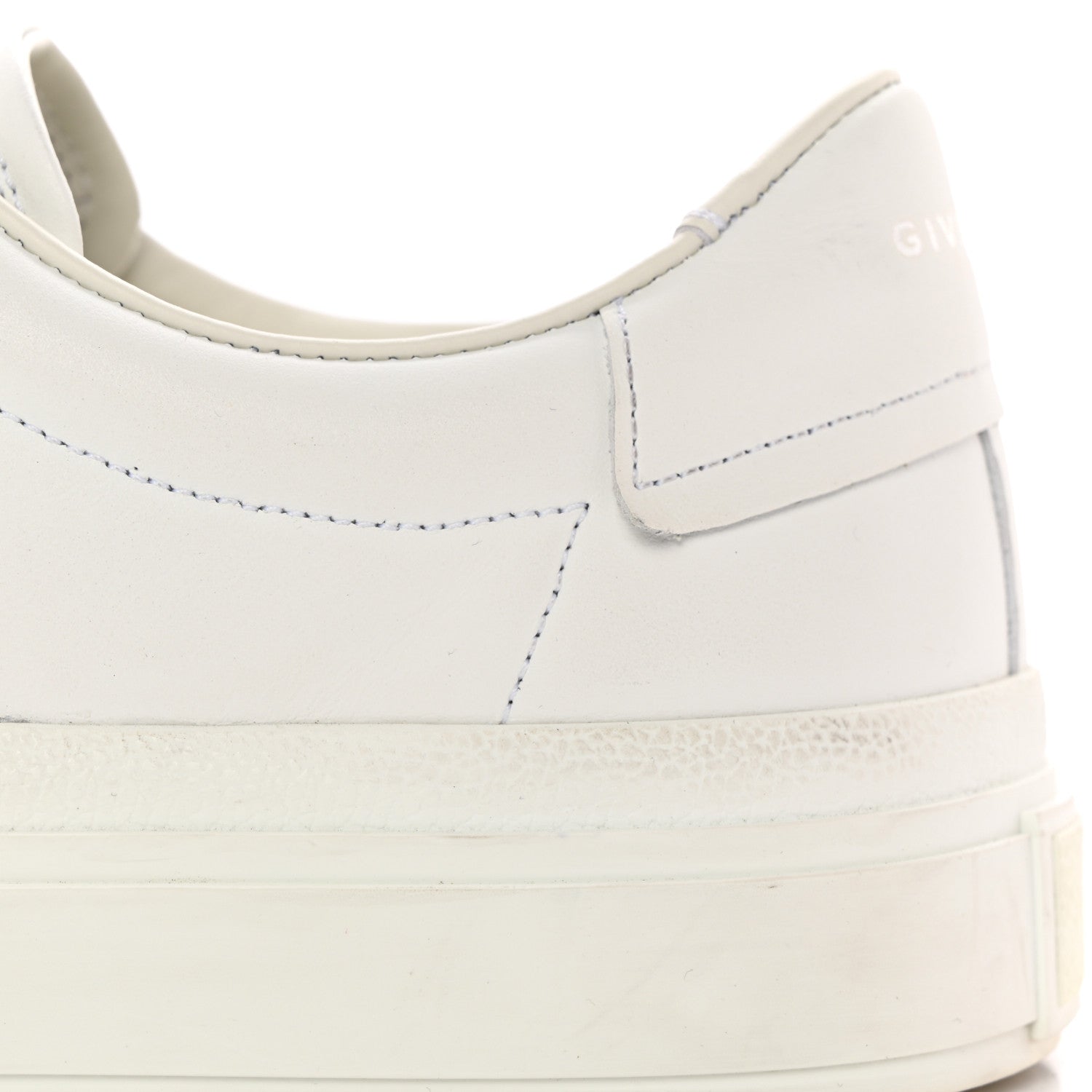 Givenchy Calfskin Band Logo Womens Urban Street Sneakers 39 White Black 17 of 19