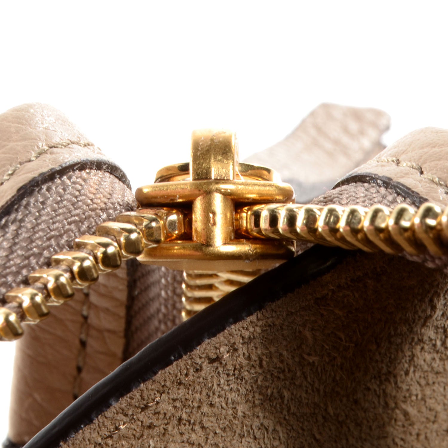 Celine Drummed Calfskin Mini Belt Bag Dune 8 of 8