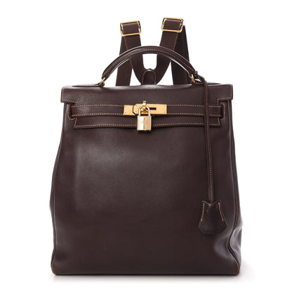 Hermes Gulliver Kelly Ado Backpack 20 Havane 1 of 18