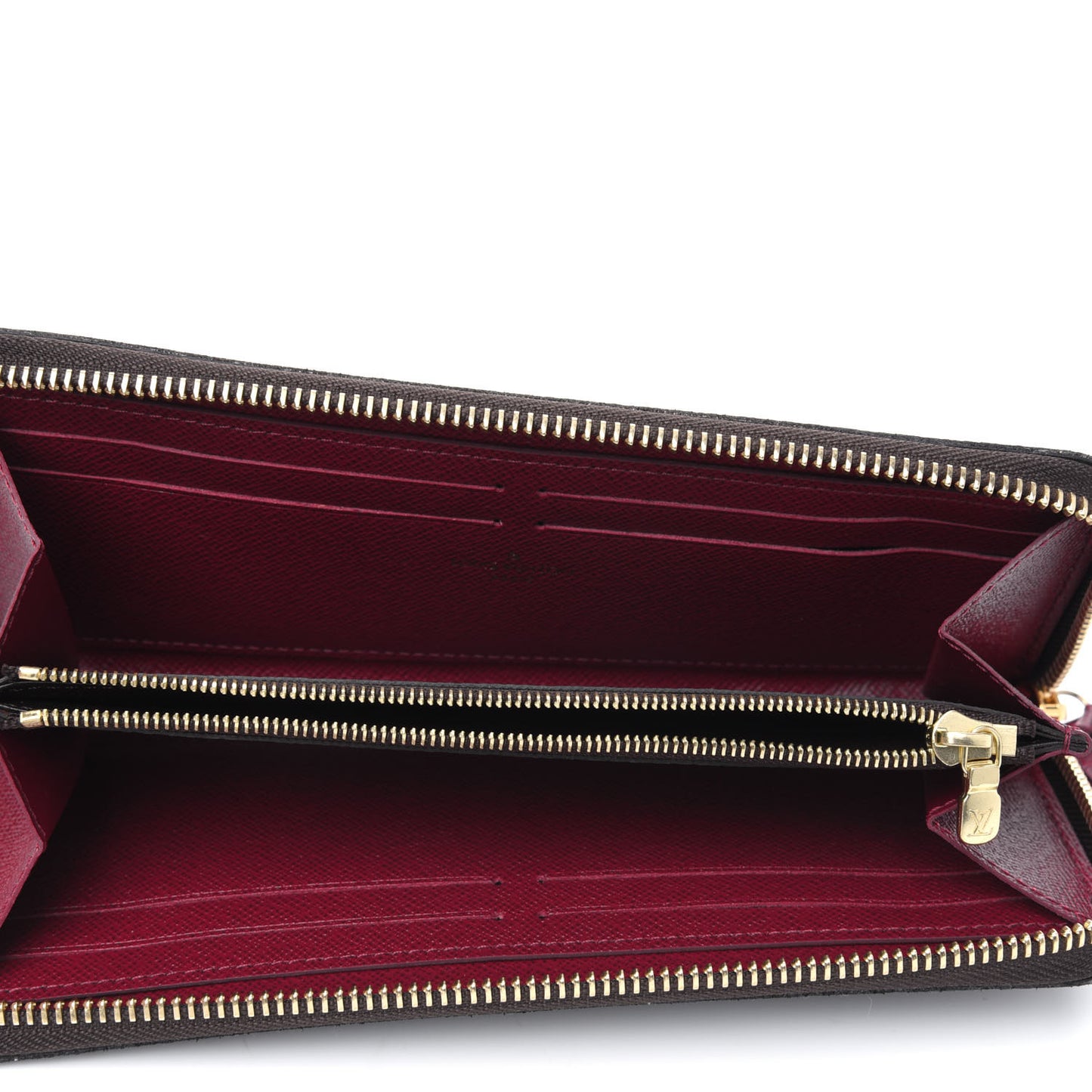 Monogram Clemence Wallet Fuchsia