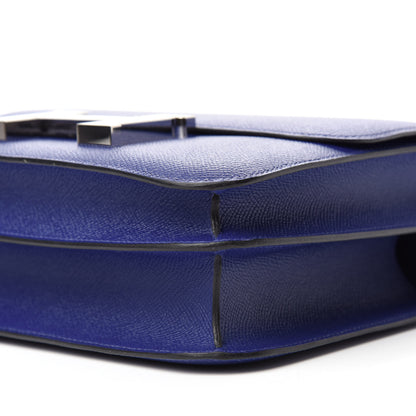 Hermes Epsom Constance 24 Bleu Electrique 7 of 11
