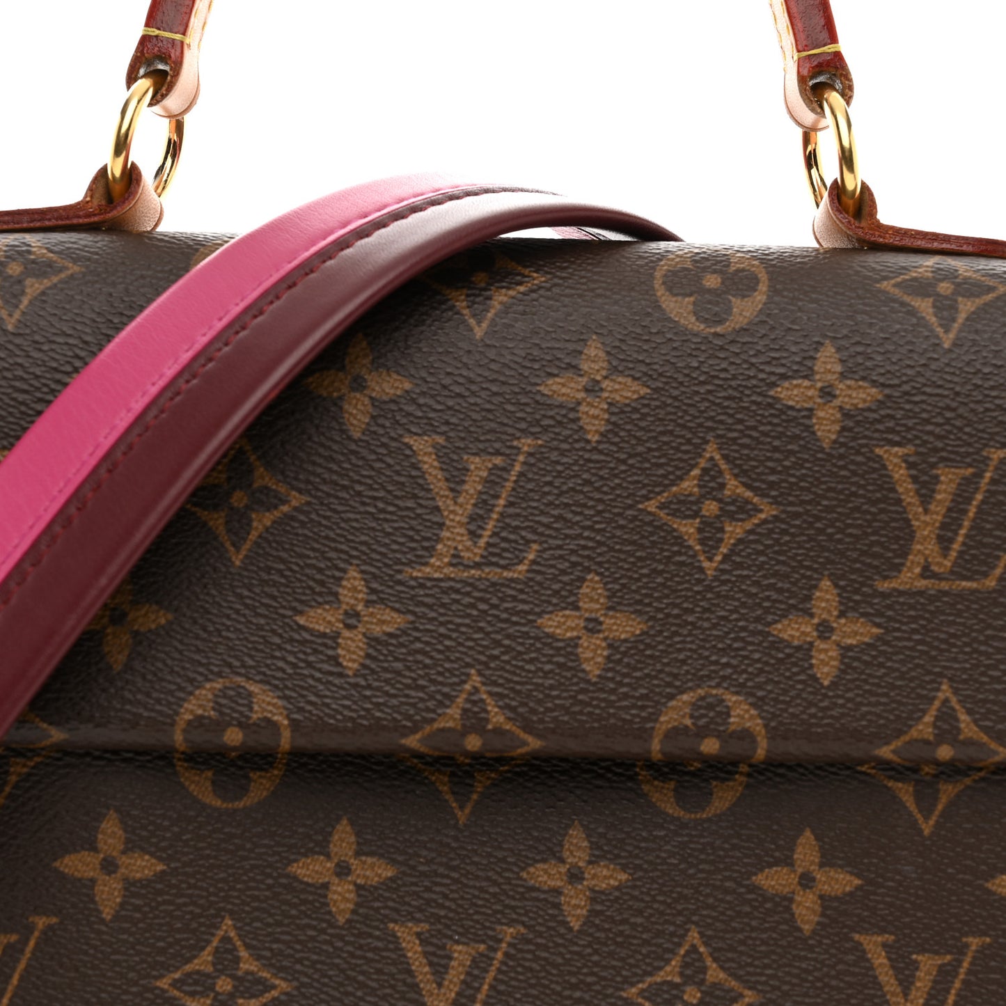 Monogram Cluny BB Bordeaux Fuchsia