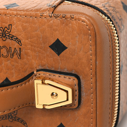MCM Visetos Rockstar Vanity Case Cognac 11 of 11