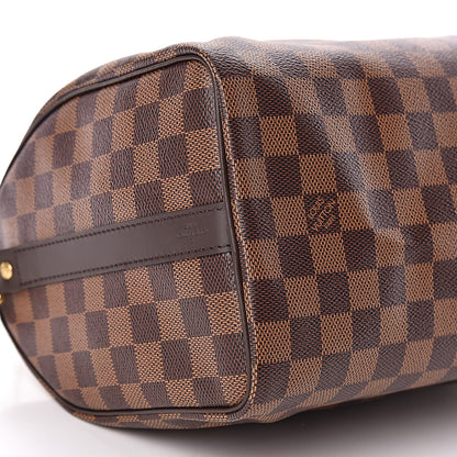 Louis Vuitton Damier Ebene Speedy Bandouliere 25 8 of 10