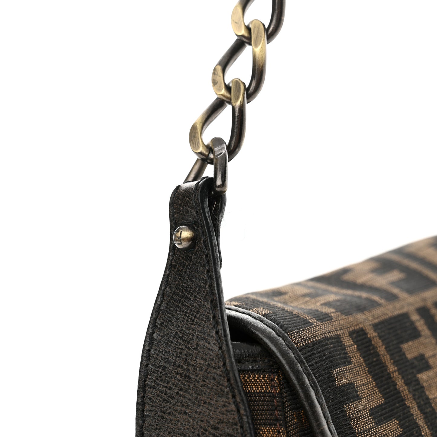 Zucca B Bis Flap Bag Tobacco Castagna