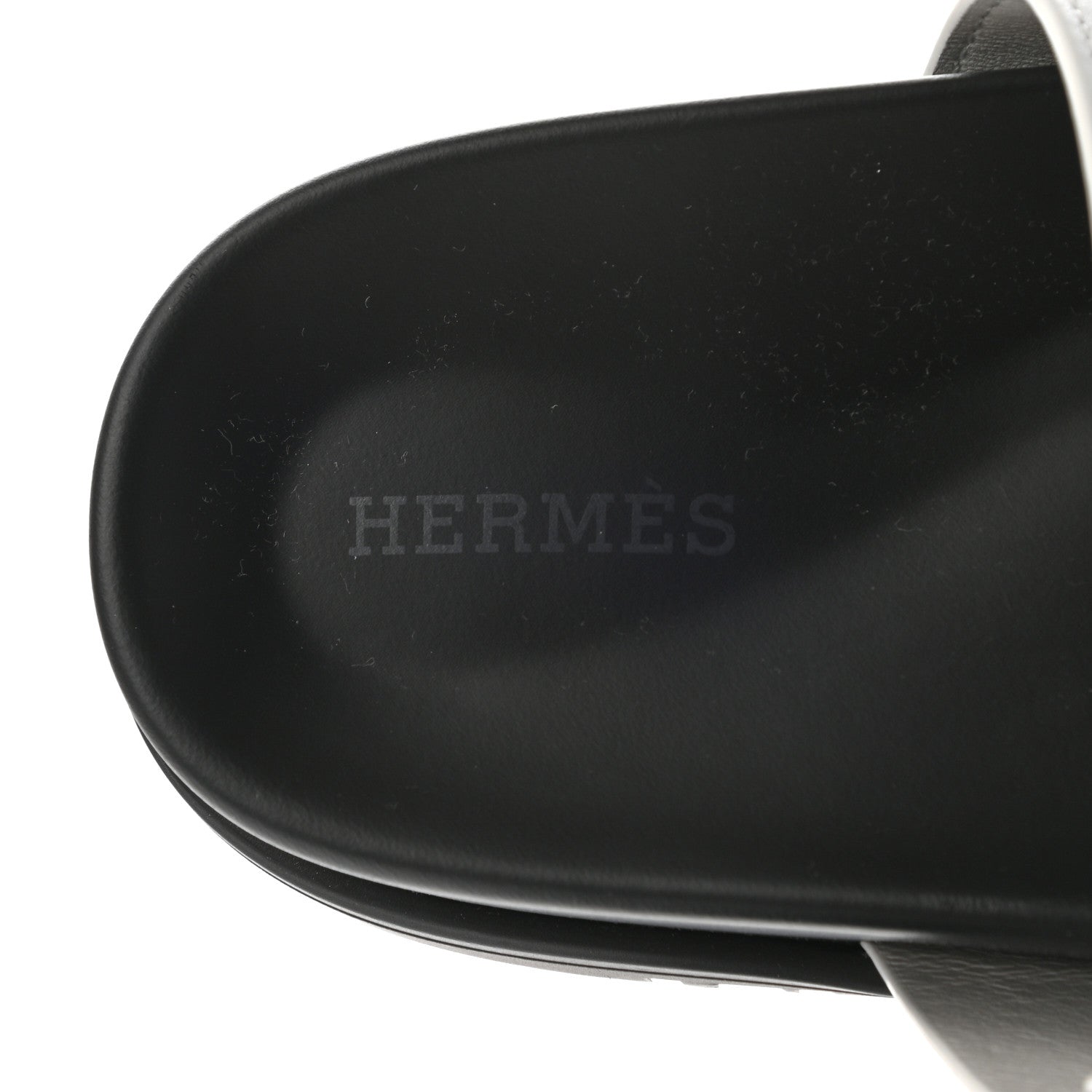 Hermes Calfskin Womens Chypre Sandals 36 White 7 of 11