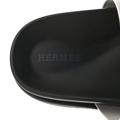 Hermes Calfskin Womens Chypre Sandals 36 White 7 of 11
