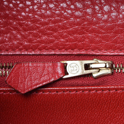 Hermes Taurillon Clemence Retourne Kelly 32 Rouge 14 of 41