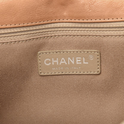 Chanel Calfskin Medium Natural Beauty Flap Light Brown 5 of 11