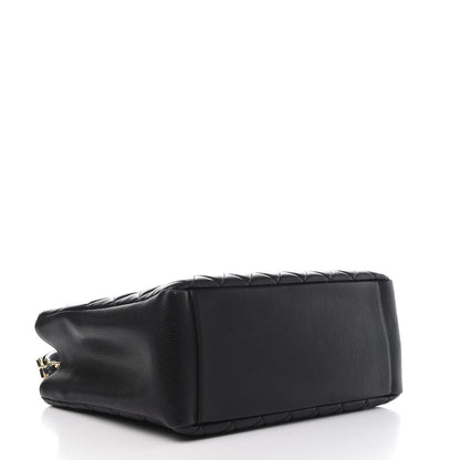 Chanel Caviar Quilted Grand Shopping Tote GST Black 4 of 10