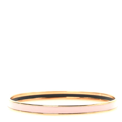 Hermes Enamel Uni Bangle 70 Rose Candeur 3 of 6