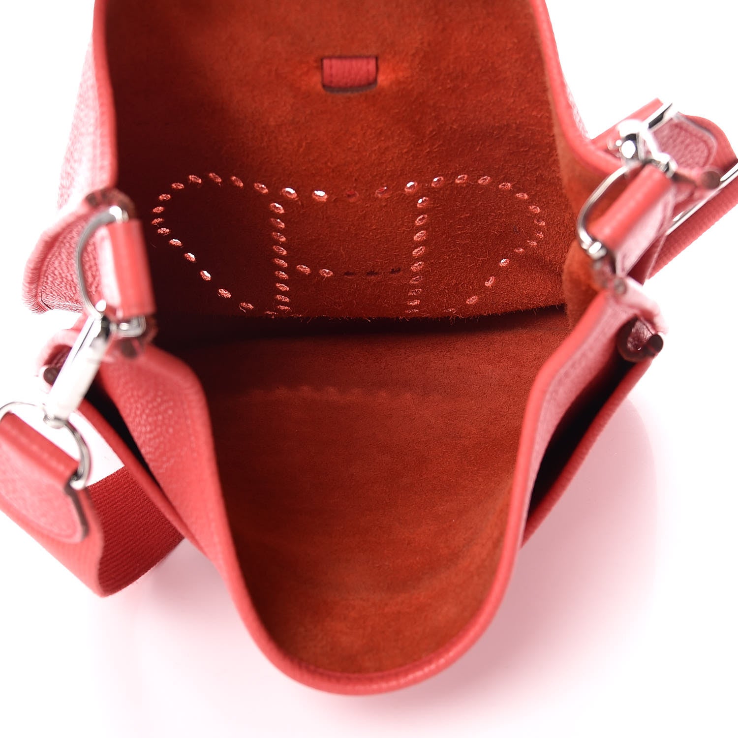 Hermes Taurillon Clemence Evelyne III GM Bougainvillea 7 of 12