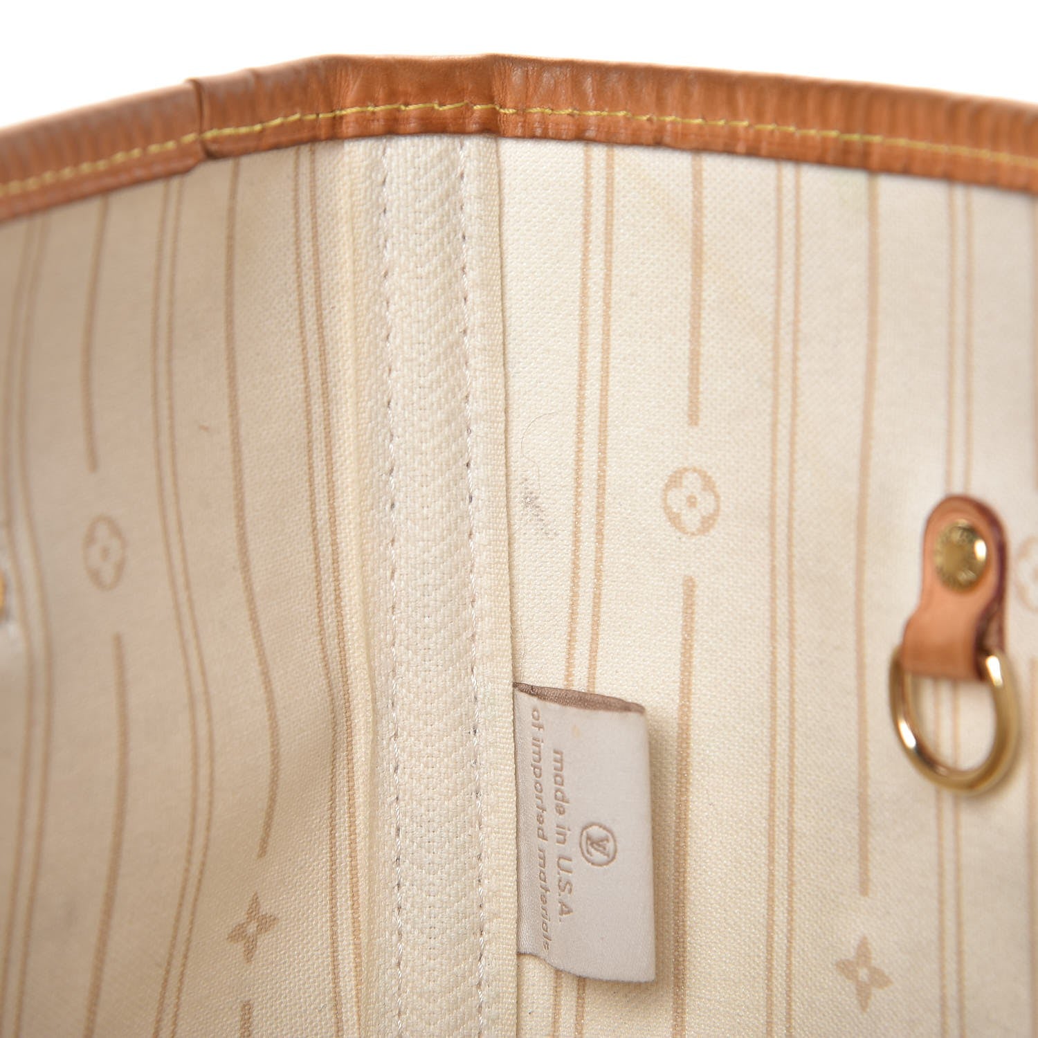 Louis Vuitton Damier Azur Neverfull MM 9 of 13