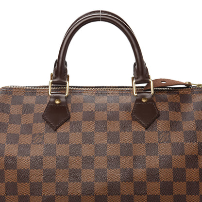 Louis Vuitton Damier Ebene Speedy 30 10 of 10
