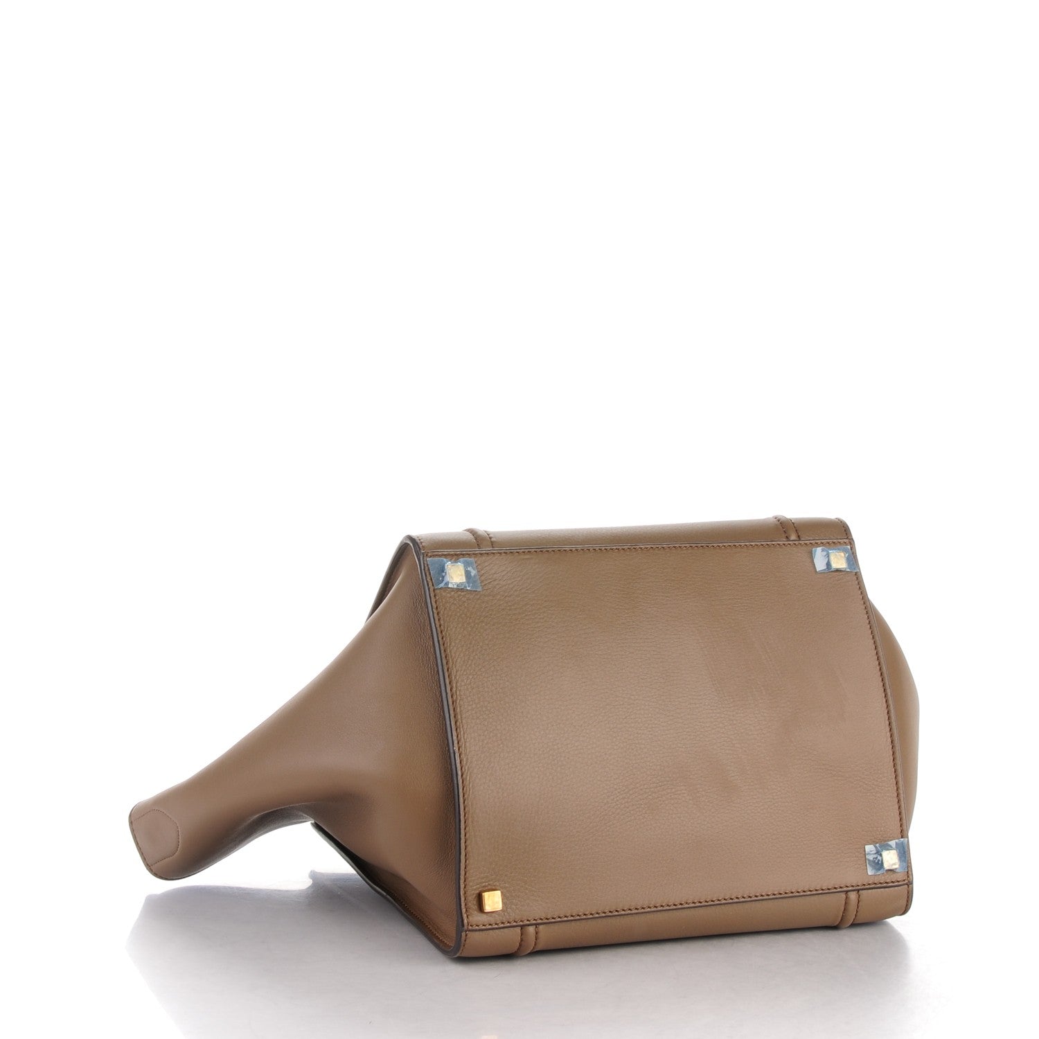 Celine Supple Calfskin Medium Phantom Luggage Khaki 4 of 8