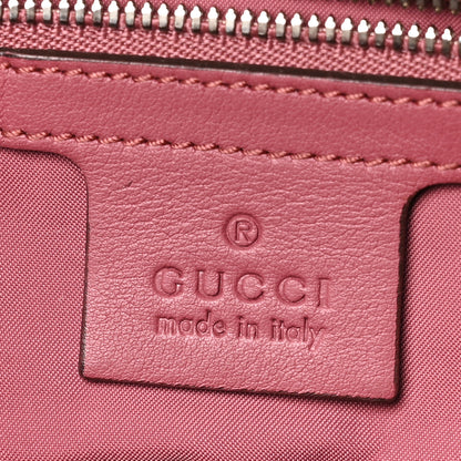 Gucci GG Supreme Monogram Blooms Small Single Buckle Backpack Beige Multicolor Dry Rose 5 of 9