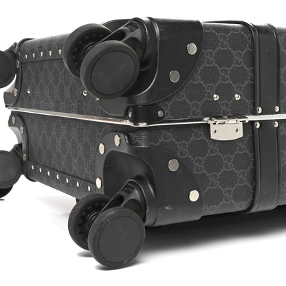Gucci GG Supreme Monogram Globe-Trotter Carry-On Black 8 of 9