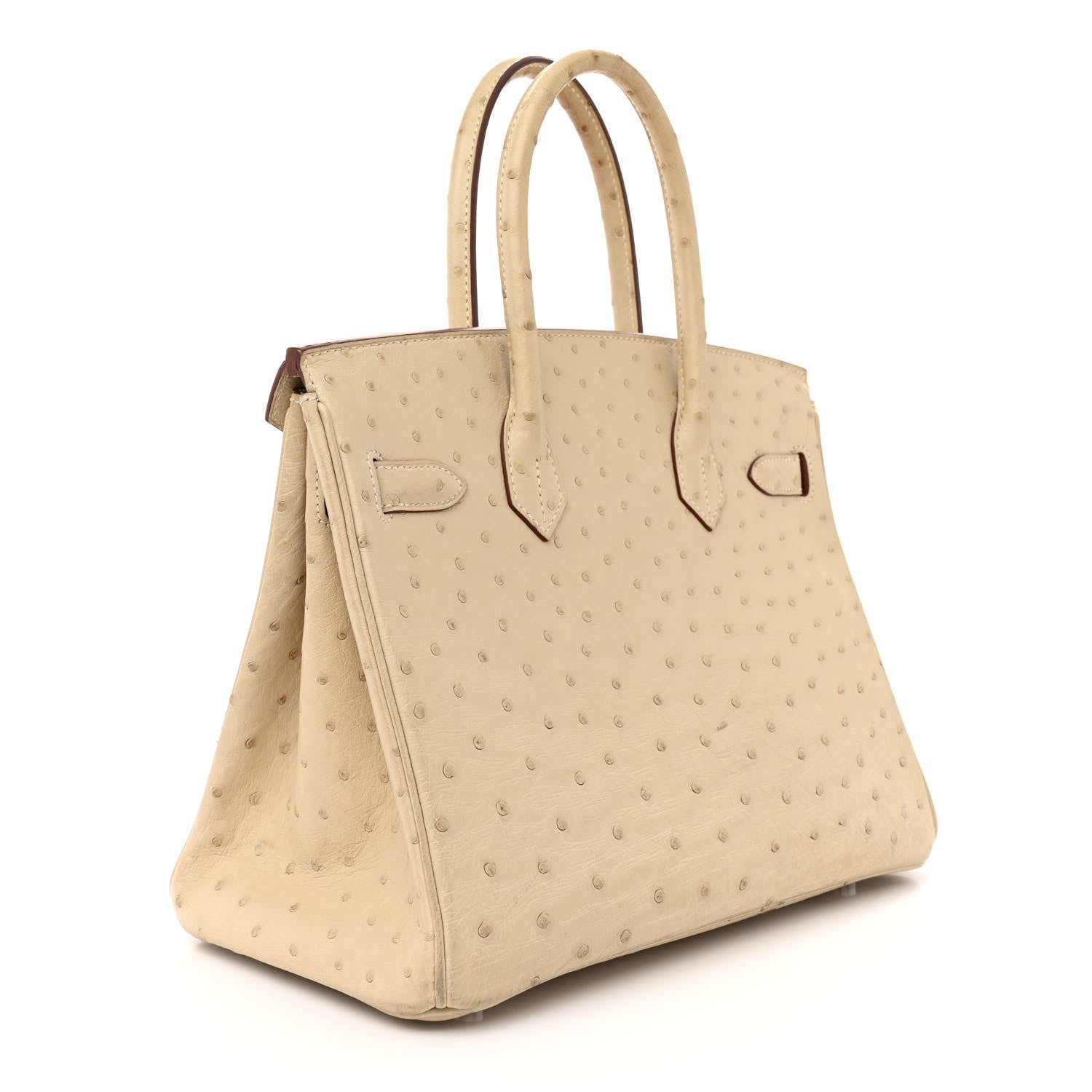 Hermes Ostrich Birkin 30 Parchemin 3 of 17
