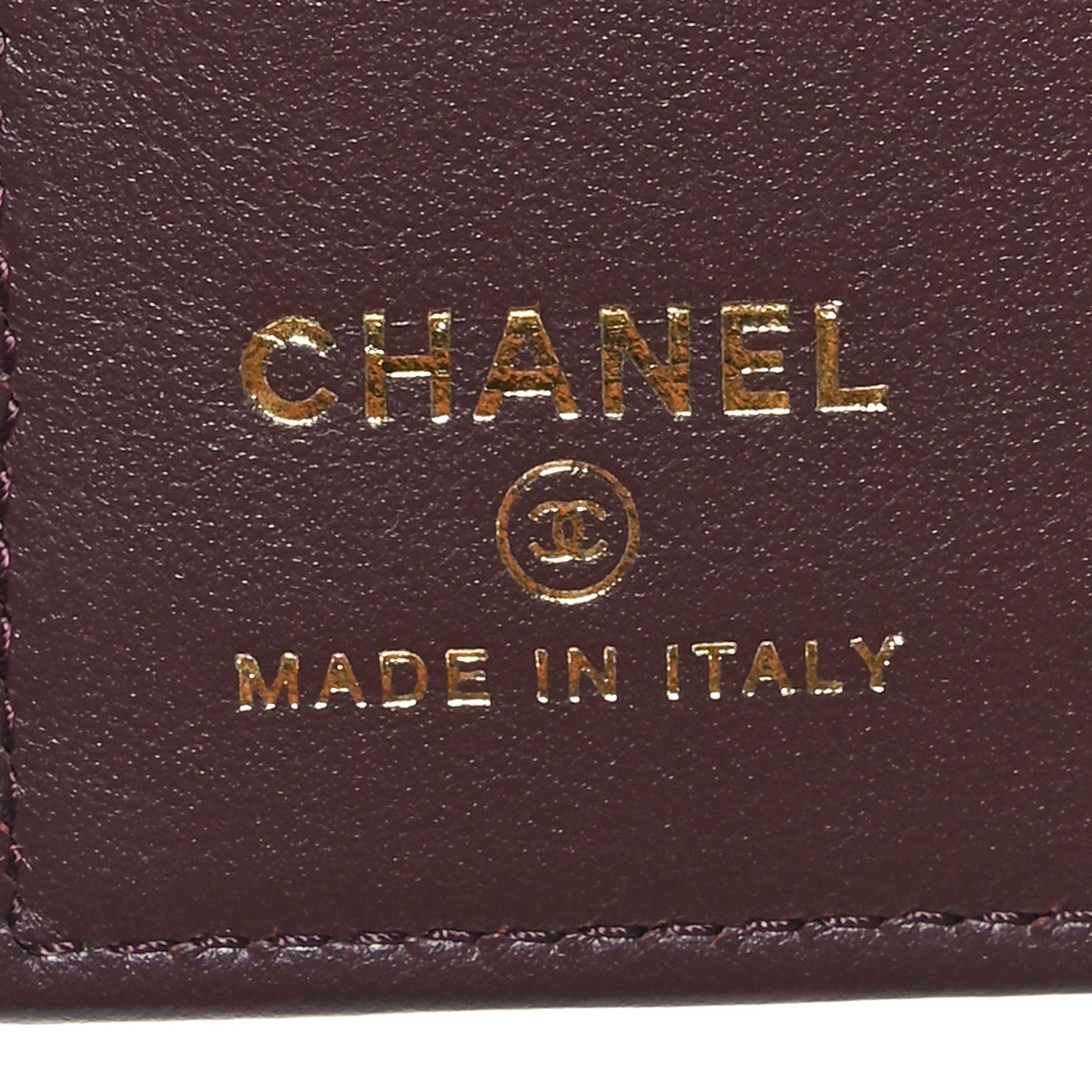 Chanel Iridescent Caviar Quilted Passport Holder Black 6 of 8