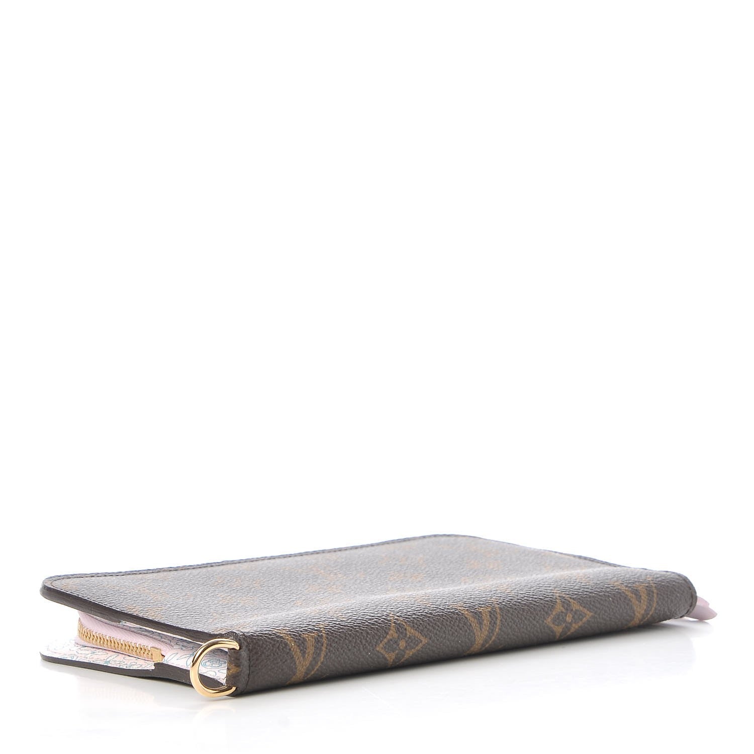 Louis Vuitton Monogram Fleuri Insolite Wallet Rose 4 of 10
