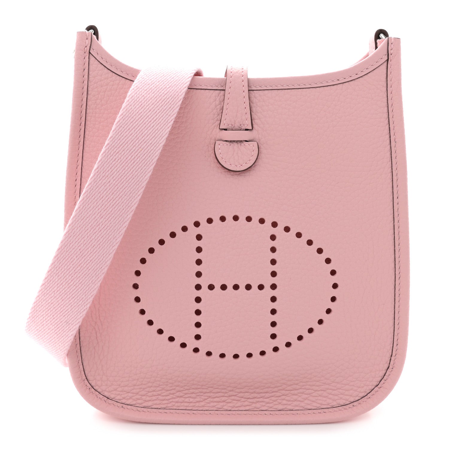 Hermes Taurillon Clemence Evelyne TPM Rose Sakura 1 of 11