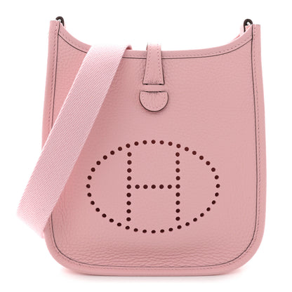 Hermes Taurillon Clemence Evelyne TPM Rose Sakura 1 of 11