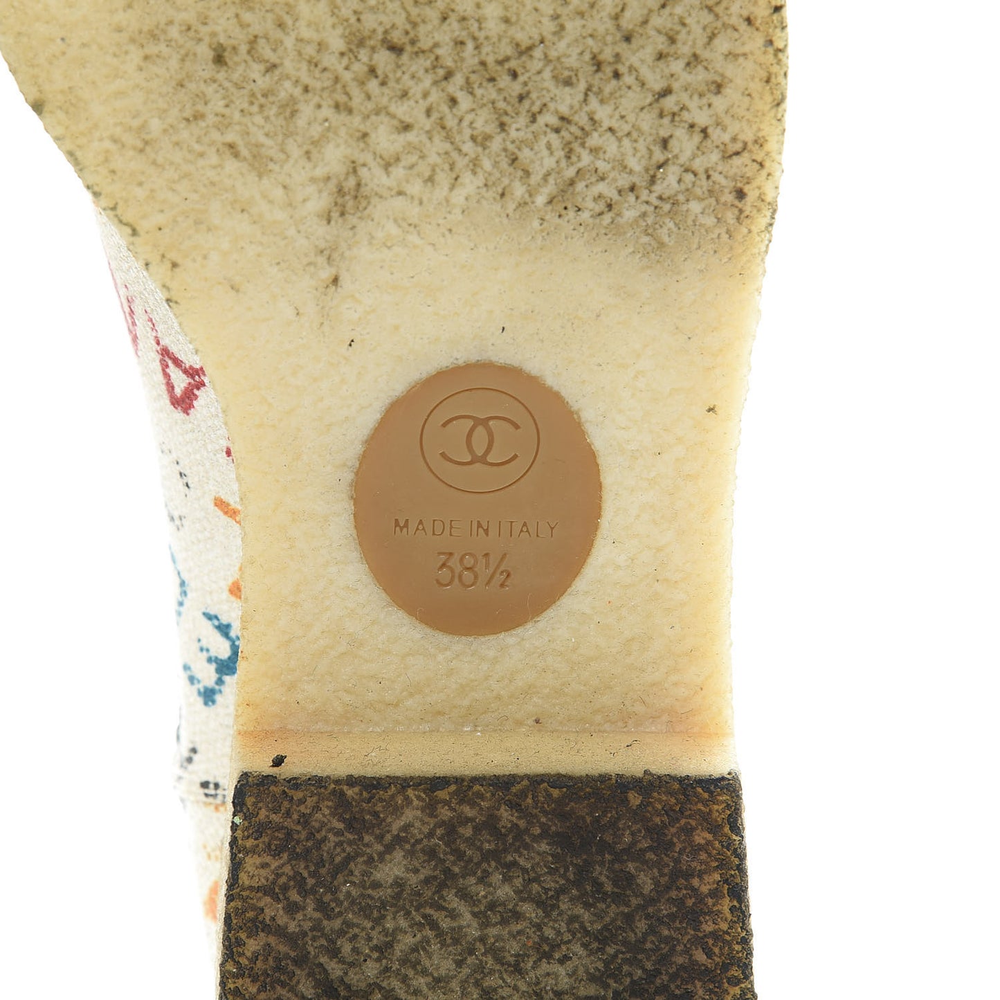 Canvas Logo Short Boots 38.5 Multicolor