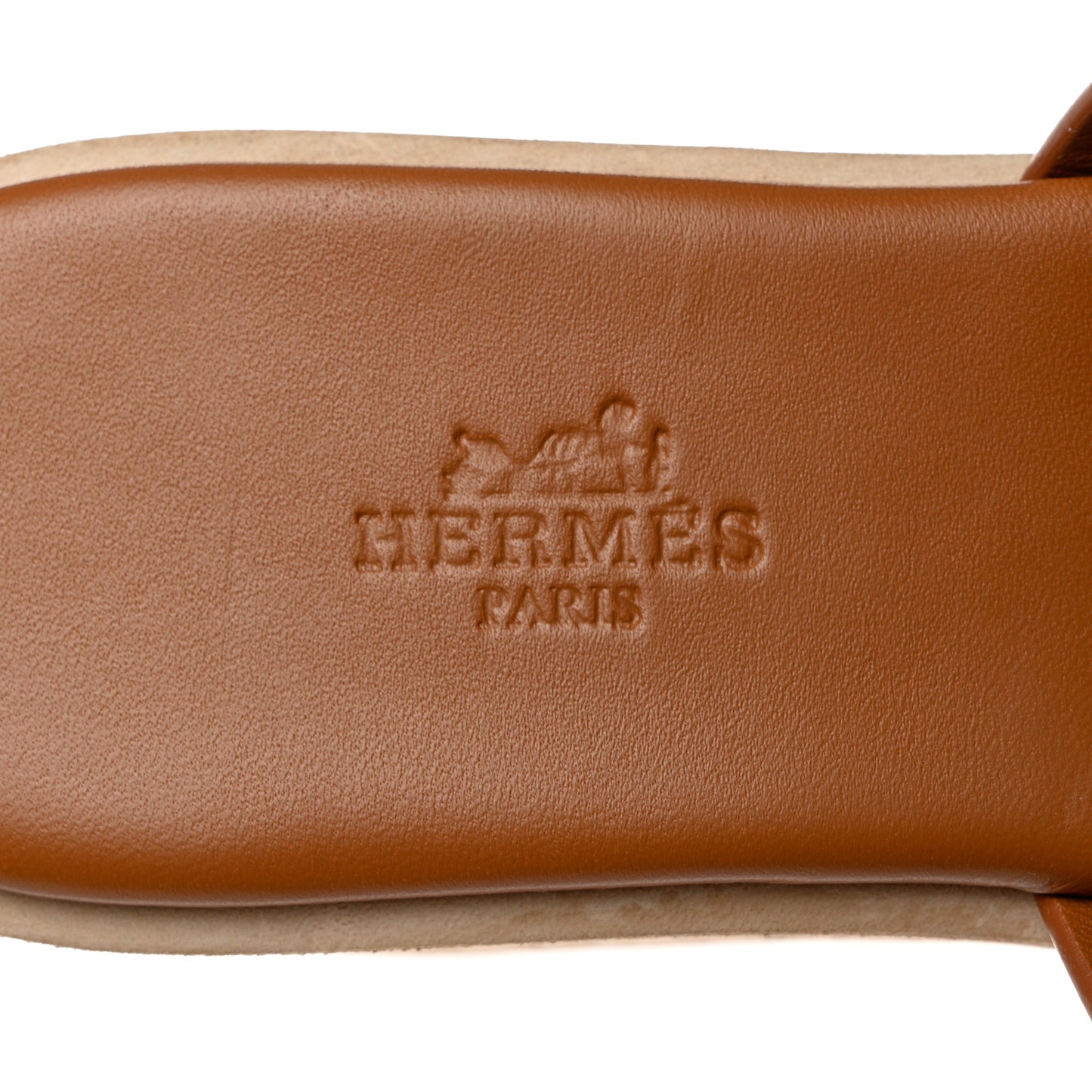 Calfskin Cork Eze 30 Sandals 36 Marron Glaise