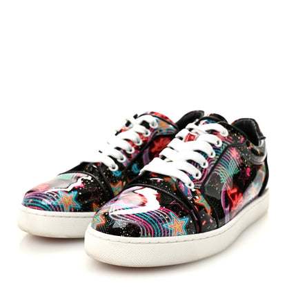 Christian Louboutin Patent Starlight Orlato Flat Sneakers 37 Multi 4 of 10