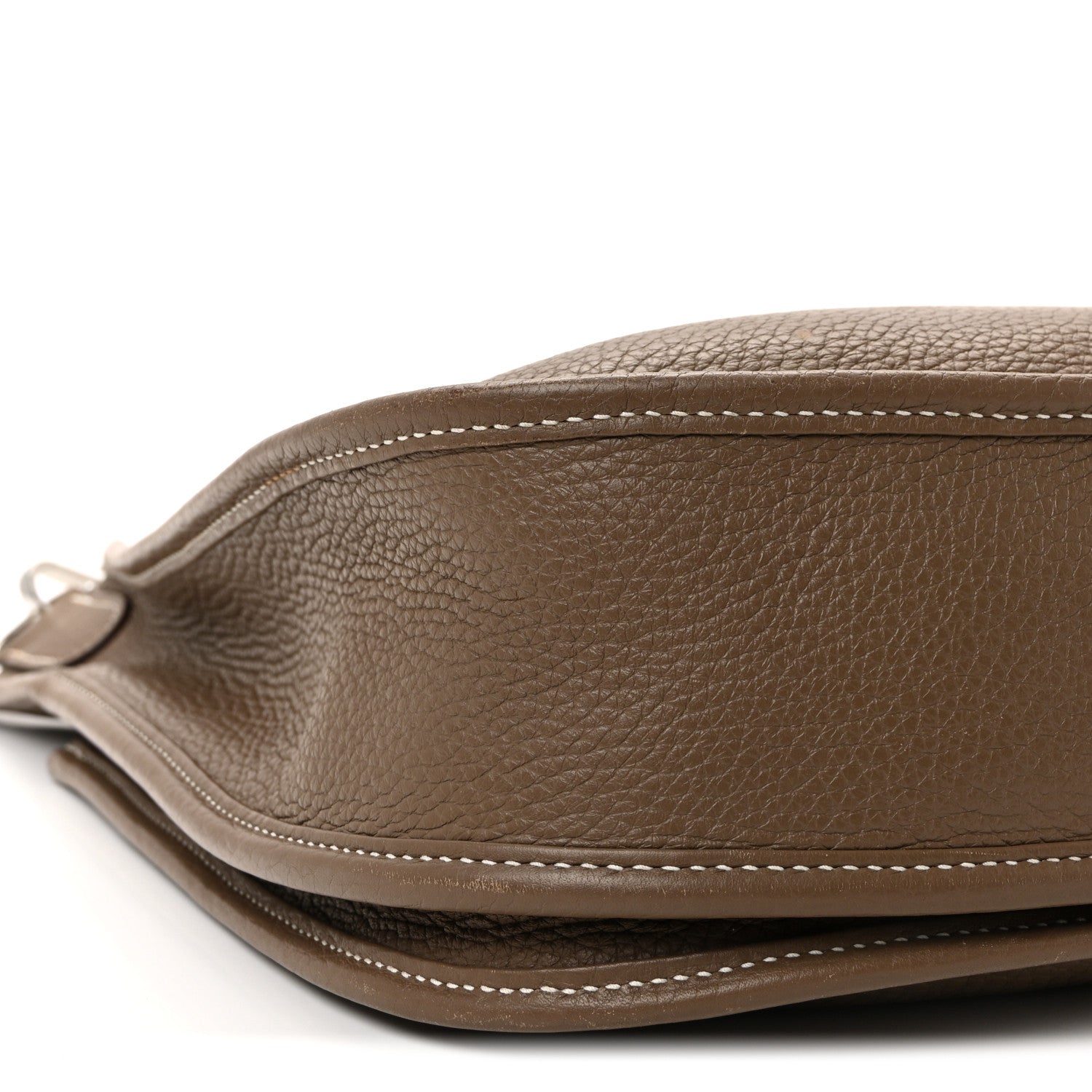 Hermes Taurillon Clemence Evelyne III PM Etoupe 9 of 12