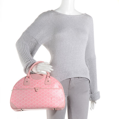 Goyard Goyardine Saint Jeanne MM Bowler Pink 2 of 9