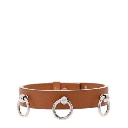 Hermes Swift Mini Dog Rings Bracelet T2 Gold 1 of 5