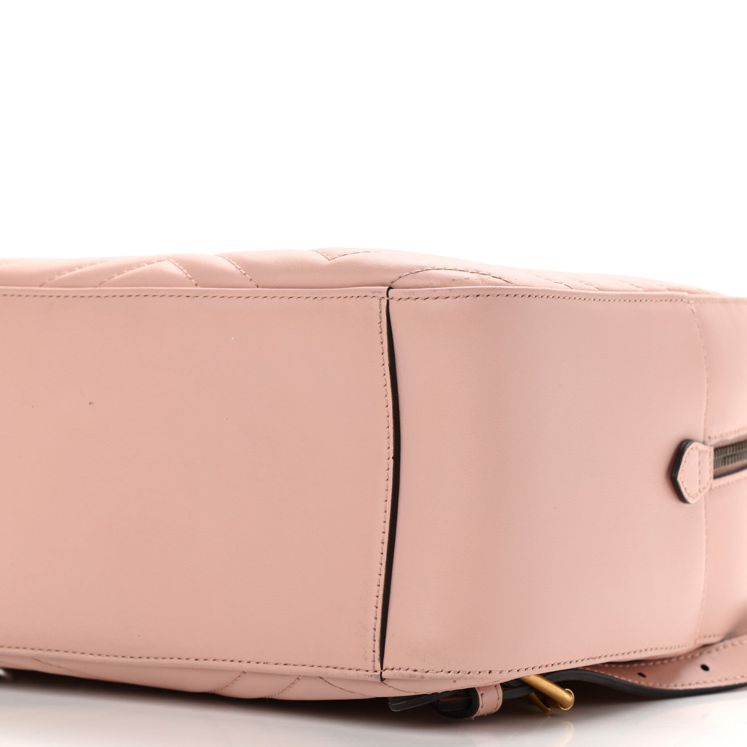 Gucci Calfskin Matelasse GG Marmont Dome Backpack Perfect Pink 11 of 13