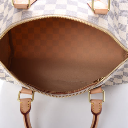 Louis Vuitton Damier Azur Speedy 30 6 of 7