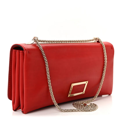 Valentino Garavani Nappa Va Va Voom Large Shoulder Bag Red 3 of 9