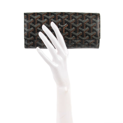 Goyard Goyardine Varenne Long Wallet Black 2 of 7