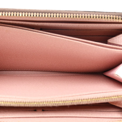 Louis Vuitton Monogram Zippy Wallet Rose Ballerine 5 of 7