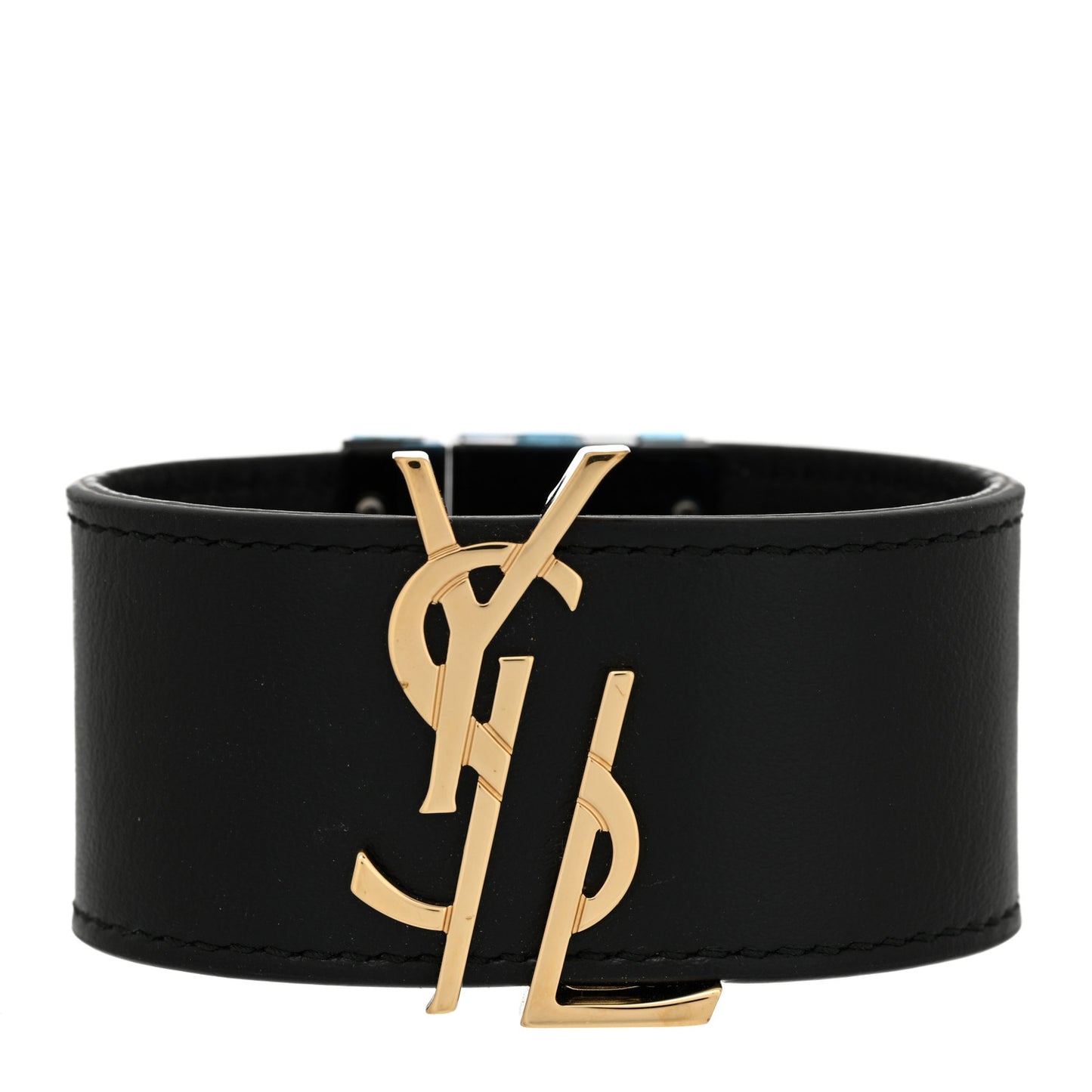 Calfskin Monogram Bracelet Black